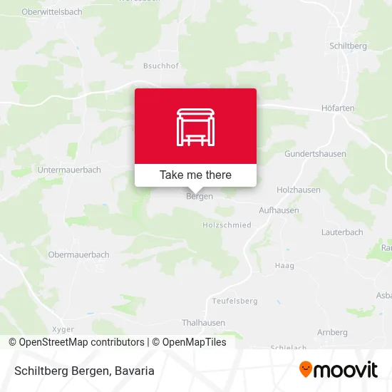 Schiltberg Bergen map