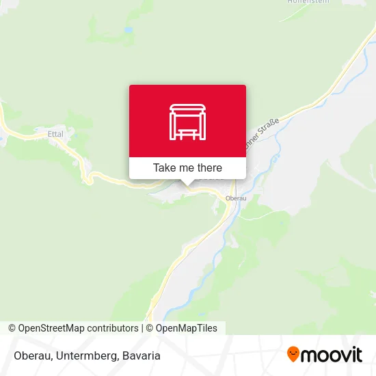 Карта Oberau, Untermberg