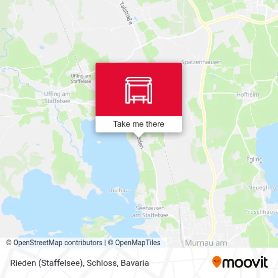 Rieden (Staffelsee), Schloss map