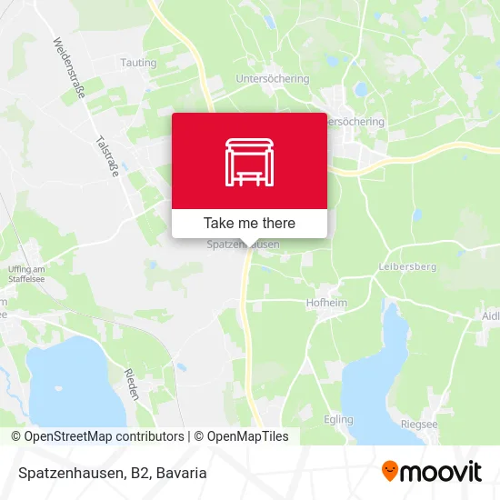 Карта Spatzenhausen, B2