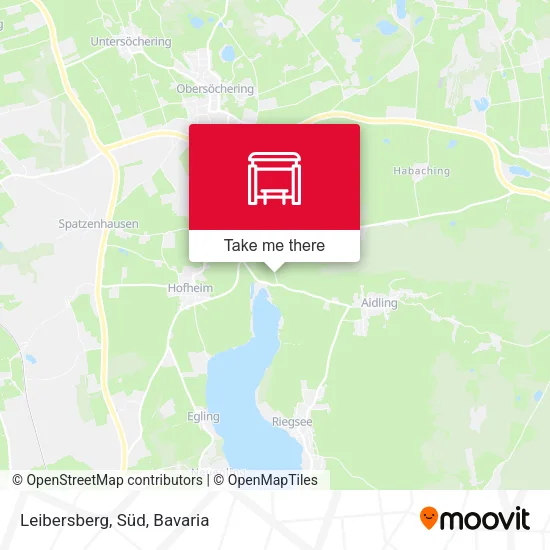 Карта Leibersberg, Süd
