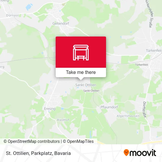 Карта St. Ottilien, Parkplatz