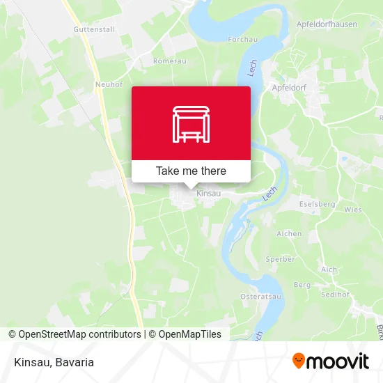 Карта Kinsau