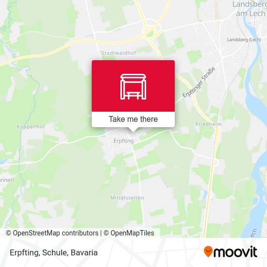 Карта Erpfting, Schule