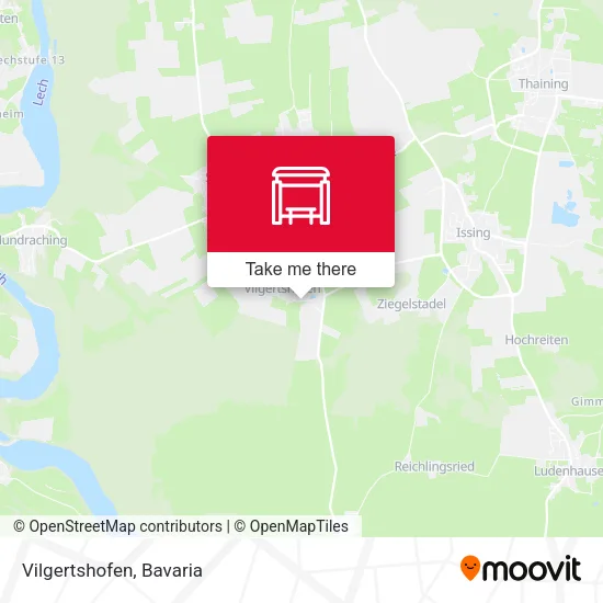 Карта Vilgertshofen