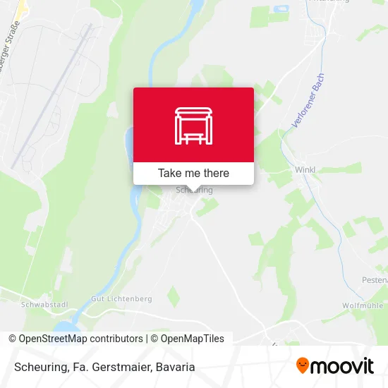Карта Scheuring, Fa. Gerstmaier