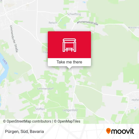 Карта Pürgen, Süd