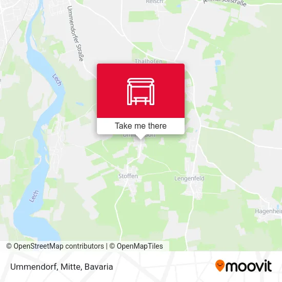 Карта Ummendorf, Mitte