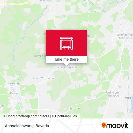 Карта Achselschwang