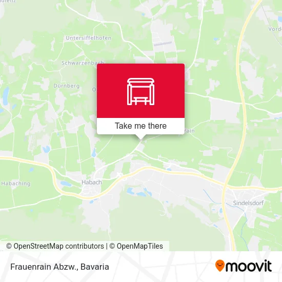 Карта Frauenrain Abzw.