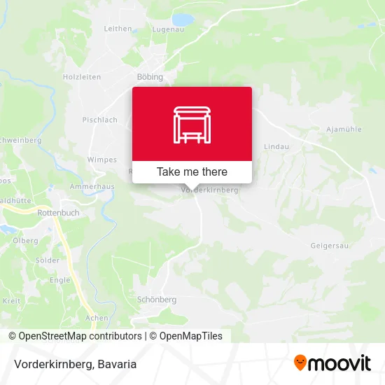 Карта Vorderkirnberg
