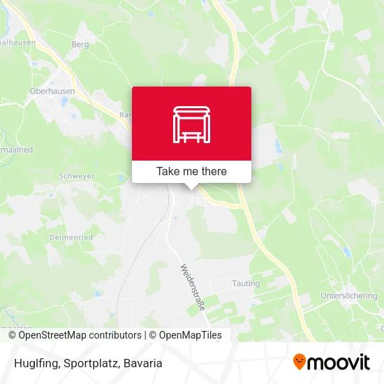 Карта Huglfing, Sportplatz