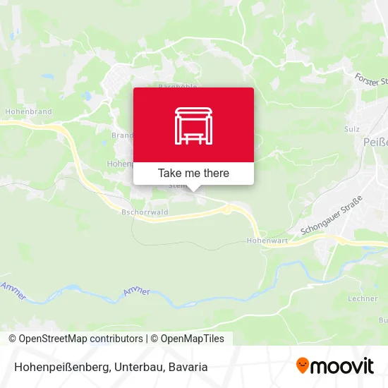 Карта Hohenpeißenberg, Unterbau