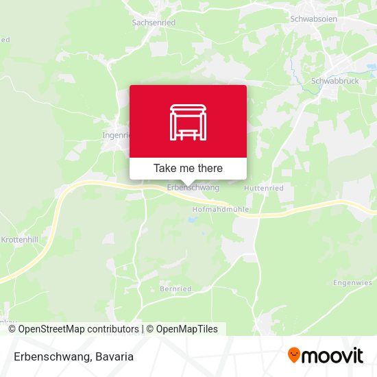 Карта Erbenschwang