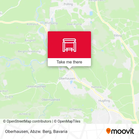 Карта Oberhausen, Abzw. Berg