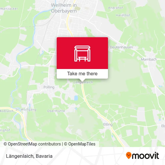 Карта Längenlaich