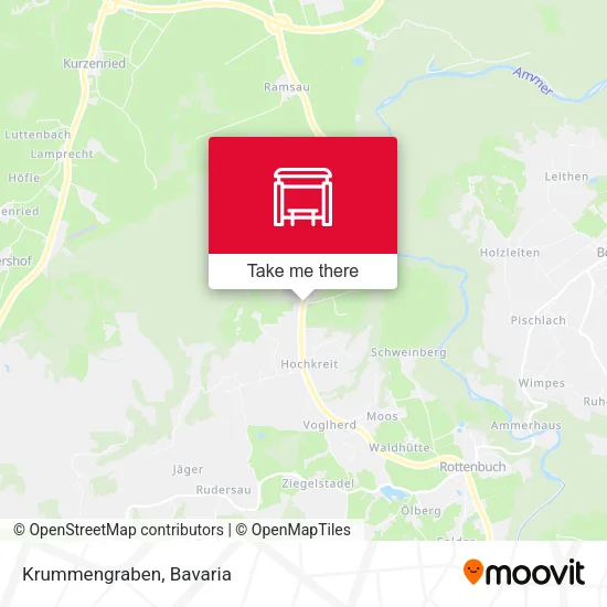 Карта Krummengraben