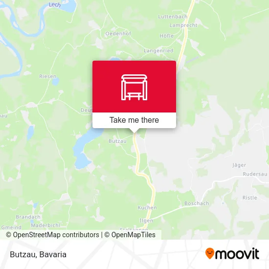 Карта Butzau