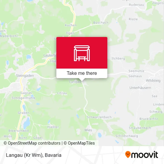 Карта Langau (Kr Wm)