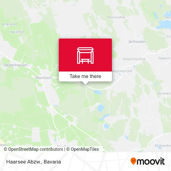 Карта Haarsee Abzw.