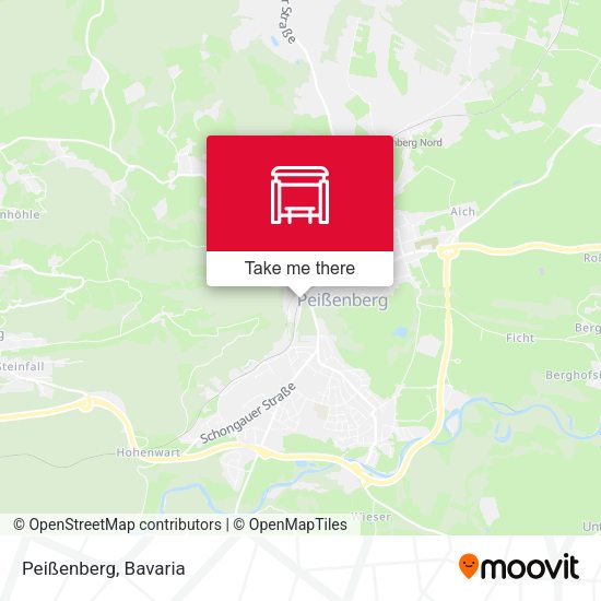 Карта Peißenberg