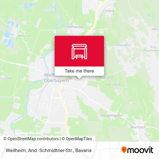 Weilheim, And.-Schmidtner-Str. map
