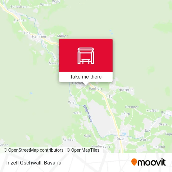 Карта Inzell Gschwall