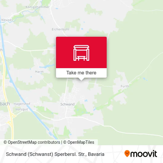 Карта Schwand (Schwanst) Sperbersl. Str.