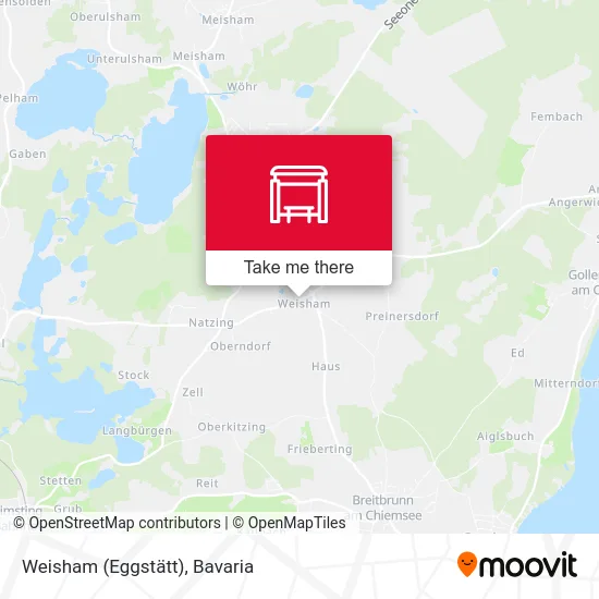 Карта Weisham (Eggstätt)