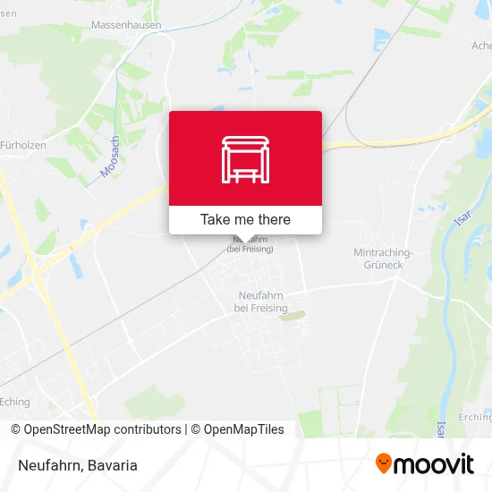 Neufahrn map