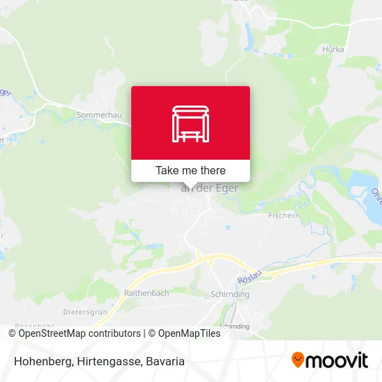 Карта Hohenberg, Hirtengasse
