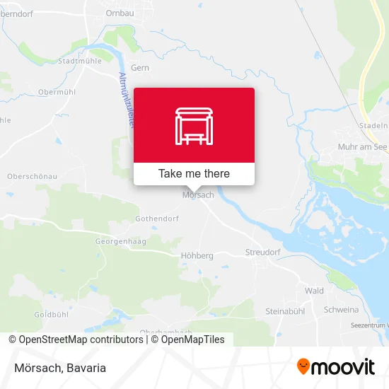 Карта Mörsach