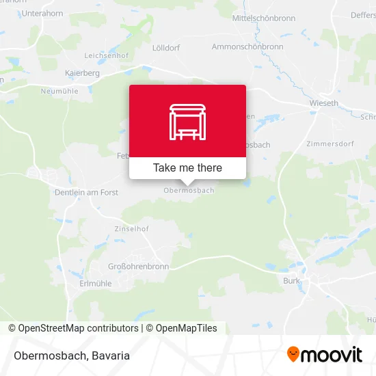 Карта Obermosbach