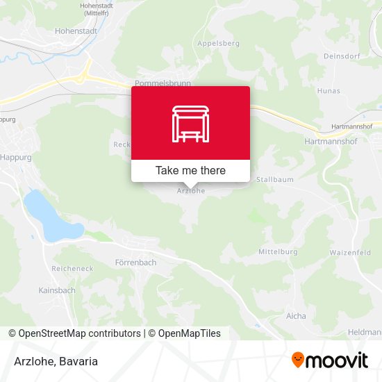 Карта Arzlohe