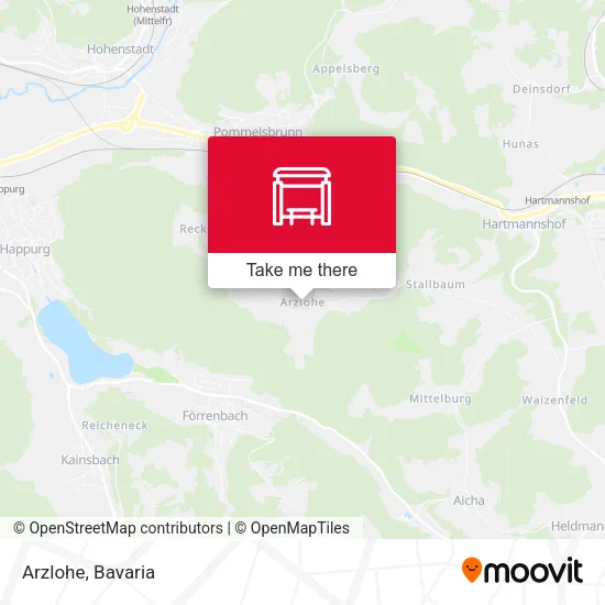 Карта Arzlohe