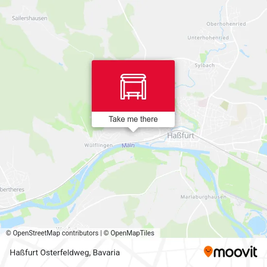 Карта Haßfurt Osterfeldweg