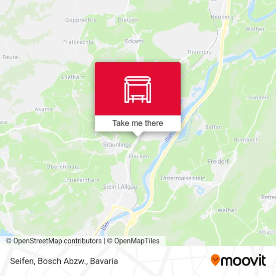 Карта Seifen, Bosch Abzw.