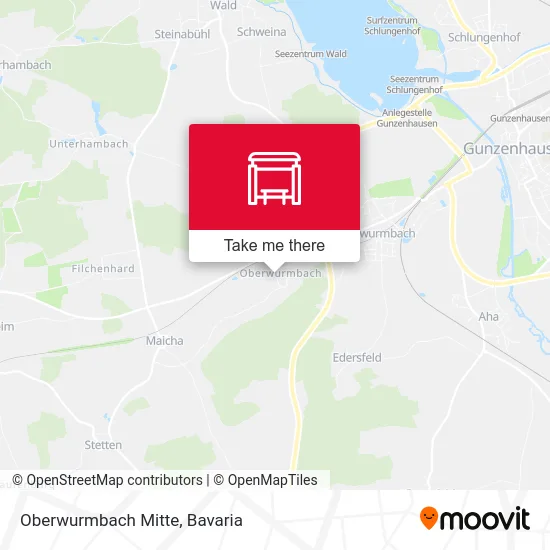 Карта Oberwurmbach Mitte