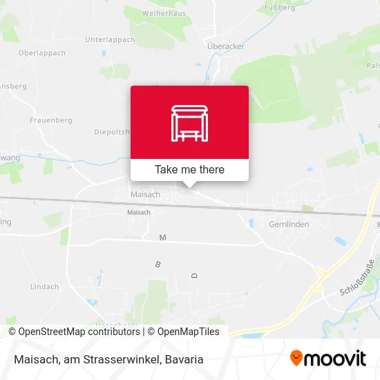 Карта Maisach, am Strasserwinkel