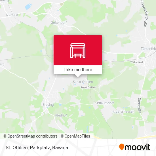 Карта St. Ottilien, Parkplatz