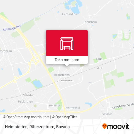 Карта Heimstetten, Räterzentrum
