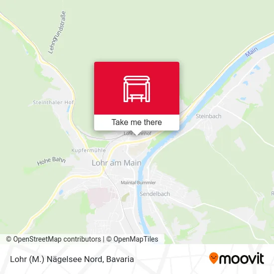Карта Lohr (M.) Nägelsee Nord
