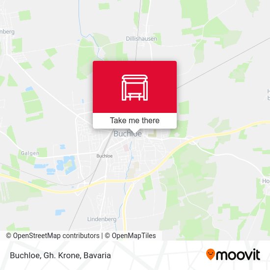 Карта Buchloe, Gh. Krone