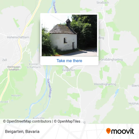 Beigarten map