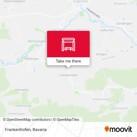 Frankenhofen map