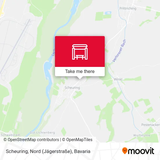 Карта Scheuring, Nord (Jägerstraße)