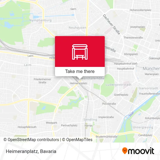 Heimeranplatz map