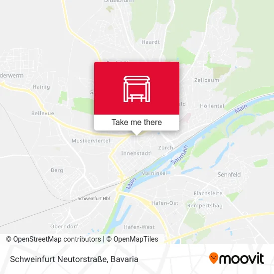 Карта Schweinfurt Neutorstraße