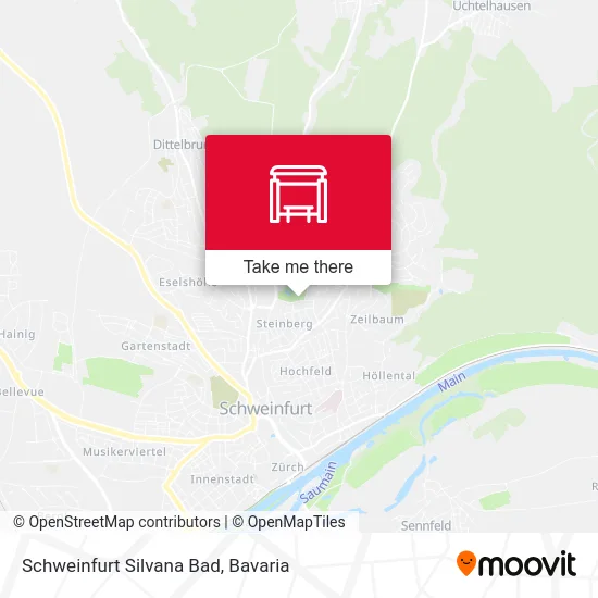 Карта Schweinfurt Silvana Bad