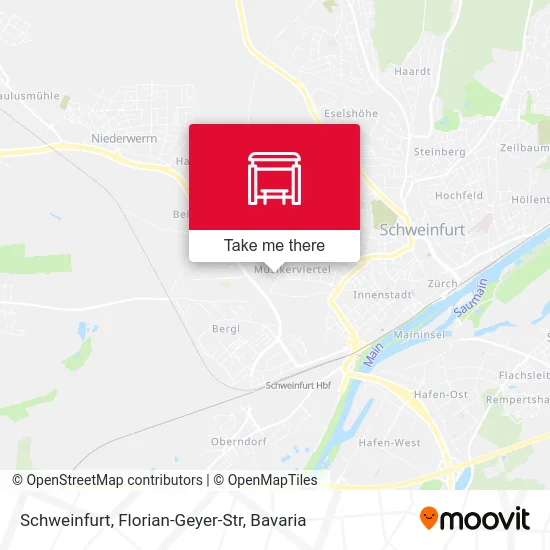 Карта Schweinfurt, Florian-Geyer-Str